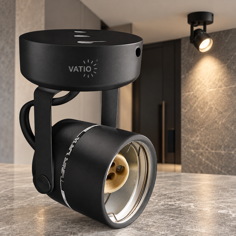 Spot De Sobreponer Negro
