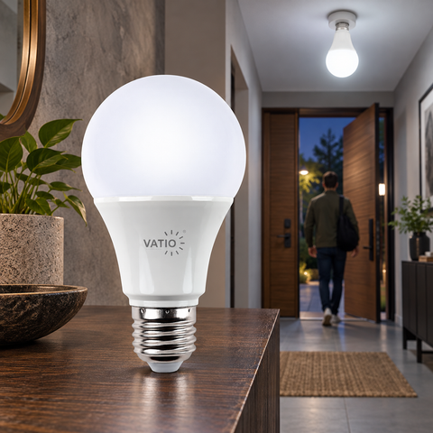 BOMBILLO LED 9W E27 SENSOR