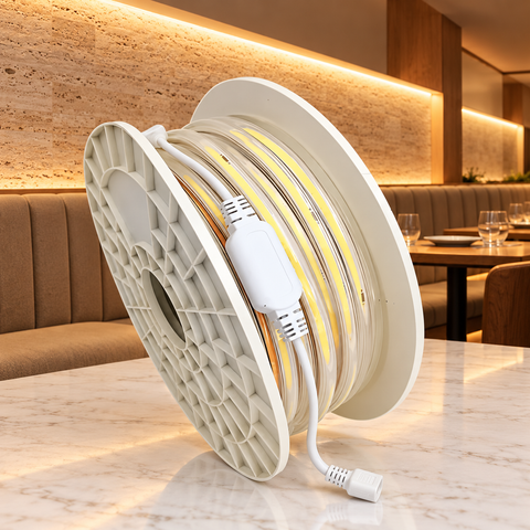 Cinta LED COB 240D 110V - 12W/Metro - 10MT