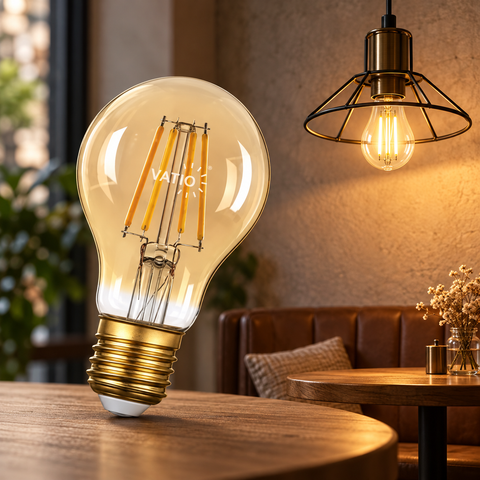 BOMBILLO LED A60 VINTAGE 4W E27