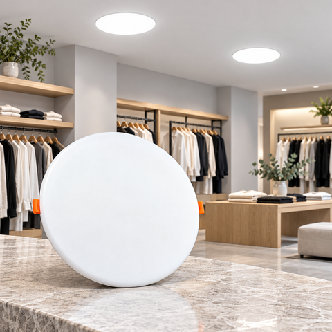 PANEL LED FRAMELESS 36W REDONDO DE INCRUSTAR