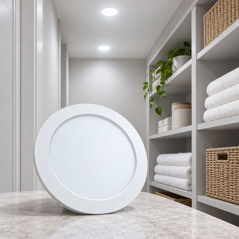 PANEL LED BACKLIGHT 3W REDONDO DE INCRUSTAR