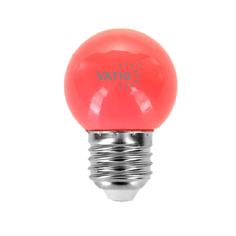 BOMBILLO LED 1W E27 COLORES