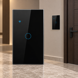 Interruptor Negro Smart Sencillo