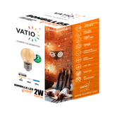 BOMBILLO LED G45 VINTAGE 2W E27 2700°k