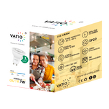 BOMBILLO LED GU10 TIPO LUPA 7W