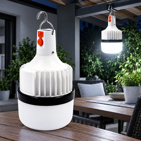 BOMBILLO LED DE EMERGENCIA RETRACTIL USB 20W