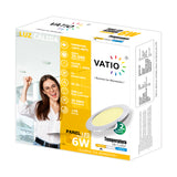 PANEL LED 6W  REDONDO DE INCRUSTAR