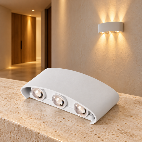 Apliques de pared - 6 W - 3x3