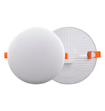 PANEL LED 18W FRAMELESS REDONDO DE INCRUSTAR 3 TONOS