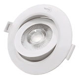 Bala LED redonda con borde - 5W