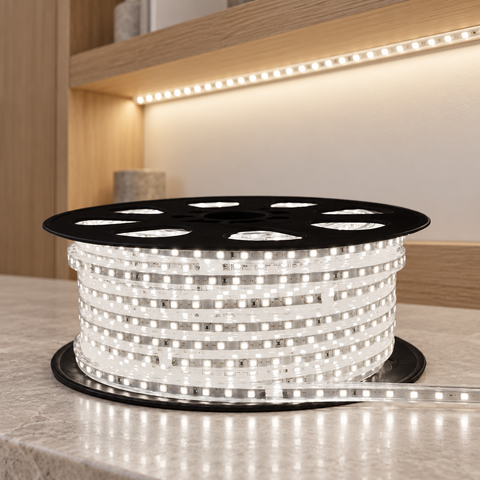 Cinta LED alta eficiencia IP65 50 metros - 8W/Metro