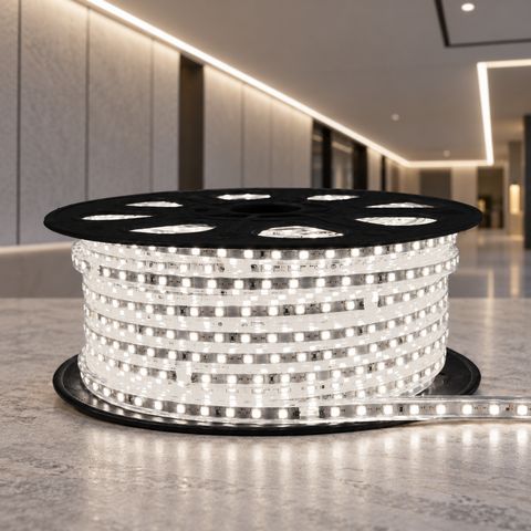 Cinta LED alta eficiencia IP65 100 metros - 8W/Metro