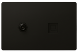 Coaxial + Internet Negro