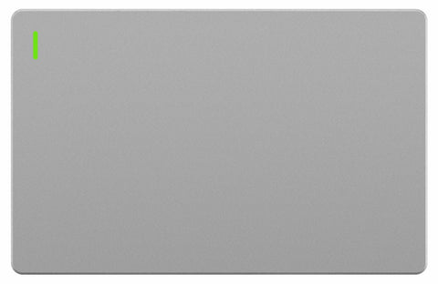 Interruptor Sencillo Gris
