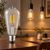 BOMBILLO LED FILAMENTO PERA 4W E27 NATURAL 2700 K