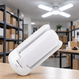 BOMBILLO LED CON ASPAS 50W E27 LUZ FRIA 6400 K