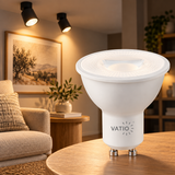 BOMBILLO LED GU10 OPALIZADO 5W