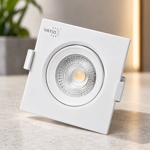 BALA LED 7W CUADRADA CORRUGADA