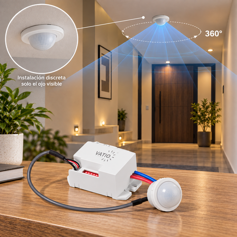 SENSOR DE MOVIMIENTO MINI TIPO OJO 360°