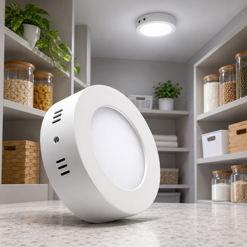 PANEL LED 6W REDONDO DE SOBREPONER