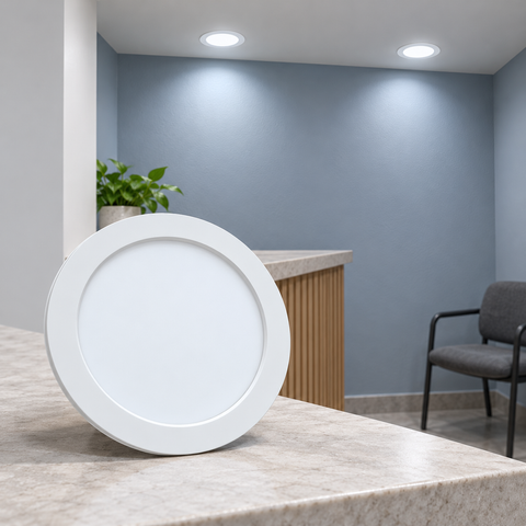 PANEL LED BACKLIGHT 24W REDONDO DE INCRUSTAR