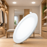 PANEL LED 12W REDONDO DE INCRUSTAR