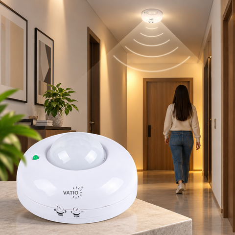 SENSOR DE MOVIMIENTO 360° TECHO