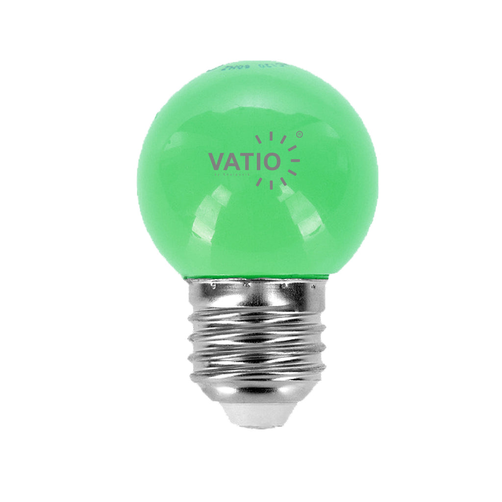 BOMBILLO LED 1W E27 COLORES