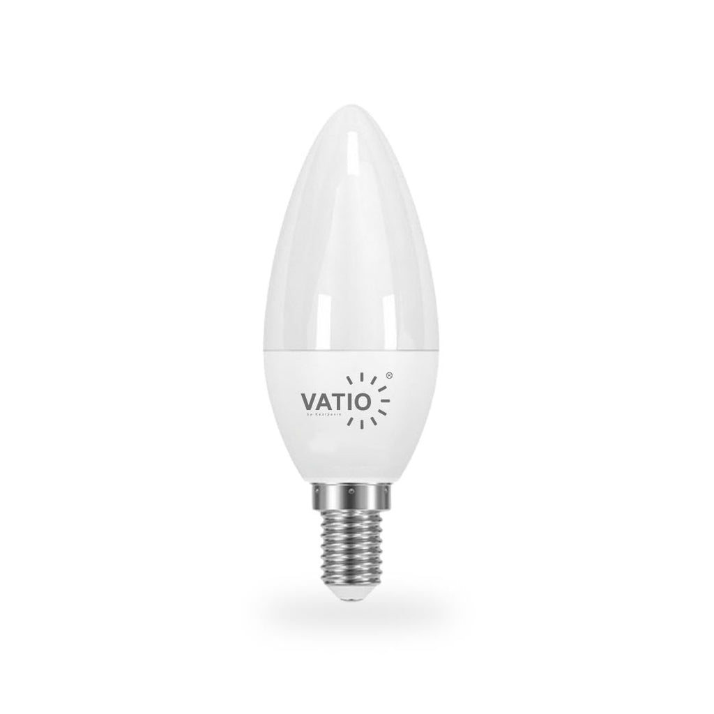 BOMBILLO LED VELA 5W E14 6400°k