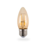 BOMBILLO LED VELA VINTAGE 4W E27 2700°k