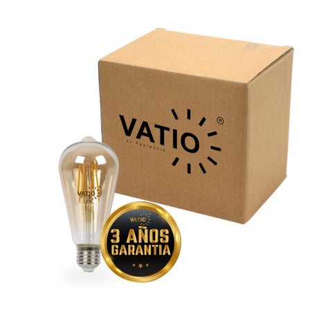 BOMBILLO LED VINTAGE PERA 4W E27 2700°k